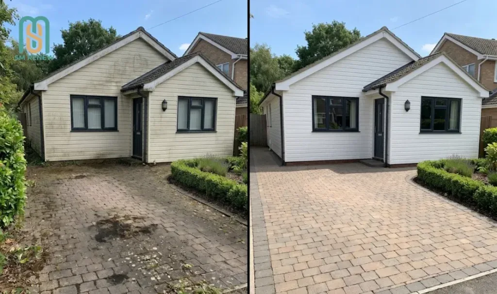Driveway Pressure Washing