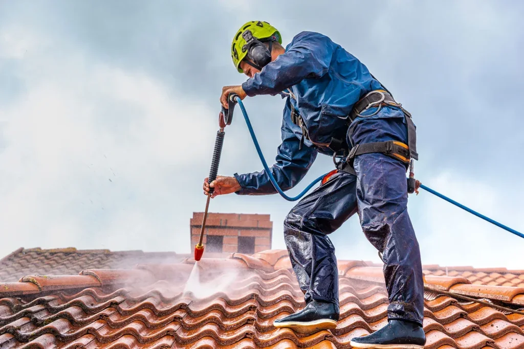 uses professional equipment and safe cleaning methods